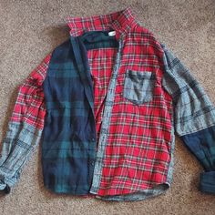 This Is A Sentimental Item Which Is Why The Price Is So High. But Everything Has A Price. Medium Urban Outfitters Flannel. Well Worn. Urban Outfitters Flannel, Urban Outfitters Shirts, Mens Flannel, Multi Pattern, Plaid Flannel Shirt, Upcycle Clothes, Plaid Flannel, Clothing Ideas, Flannel Shirt