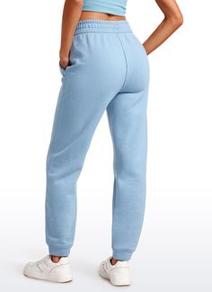 Womens sweatpants are made of thick cotton-blend fabric with fuzzy fleece lined, super soft, breathable, warm and stretchy. Loosed fit design perfect for lounge, home, casual, shopping, workout, fitness, etc Feature & Fitting: 
 Designed for daily wear 
 High waist with drawstring 
 Two big side pockets 
 
 28'' inseam 
 
 Fabric: 
 Premium thick cotton 
 Fuzzy fleece lining 
 Super soft & Skin- friendly 
 Warm, Breathable and Stretchy 
 69% Cotton, 31% Polyester Comfortable Solid Color Lounge Pants, Cozy Fleece Sweatpants For Loungewear, Relaxed Fit Fleece Sweats For Loungewear, Fleece Joggers For Lounging, Fleece Sweats With Elastic Cuffs For Loungewear, Comfy Fleece Sweats For Lounging, Comfy Fleece Activewear For Lounging, Cozy Fleece Joggers For Lounging, Comfortable Full-length Bottoms