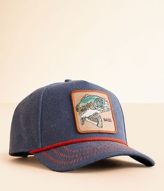 Goorin Bros. Big Duck Trucker Hat - Blue , Men's Denim Embroidered patch denim snapback hat Interior terry cloth band One size fits most. 80% Cotton 20% Polyester. Hand wash cold. Do not bleach. Do not tumble dry. Do not iron. Do not dry clean. Apparel & Accessories > Clothing Accessories > Hats Blue Cotton Trucker Snapback Hat, Navy Curved Bill Hat With Logo Patch, Adjustable Cotton Trucker Hat With Embroidered Patch, Blue 5-panel Snapback Hat With Logo Patch, Casual Embroidered Patch Hat For Baseball Season, Blue Trucker Baseball Cap With Logo Patch, Adjustable Blue Denim Trucker Hat, Outdoor Embroidered Patch Snapback Hat, Cotton Trucker Hat 5-panel