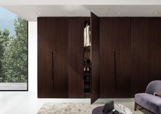 Laurameroni made to measure wardrobe and walkin closets in custom measures and finishes Cabinet Depth, Custom Wardrobe, Wood Hinges, Interior Desig