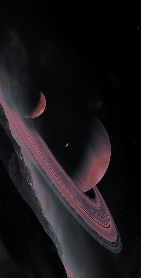 Saturn Aesthetic Wallpaper Iphone, Iphone Lockscreen Wallpaper, World Wallpaper, Laptop Desktop, Pretty Wallpapers Backgrounds, Beautiful Fantasy Art, Wallpaper Ideas, Black Wallpaper, Pretty Wallpapers