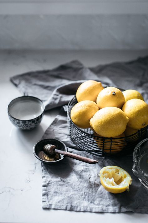 Kitchen Product Photography Styling, Food Photography Vintage, Vintage Food Photography, Tea Towel Photoshoot, Tea Towel Photography, Food Photography Composition, Lunch Catering, Food Photoshoot, Honey Tea