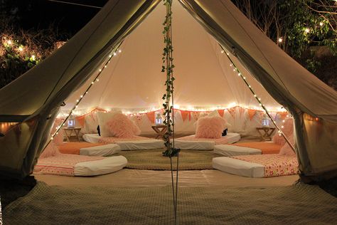 SleepOver, Slumber Party and Glamping - Los Angeles & Orange County WonderTent Parties — Glamping at home Girls Sleepover Party, Glamping Birthday Party, Sleepover Room, Sleepover Tents, Birthday Sleepover Ideas, Glamping Birthday, Glamping Party, Sleepover Birthday Parties, Desain Pantry