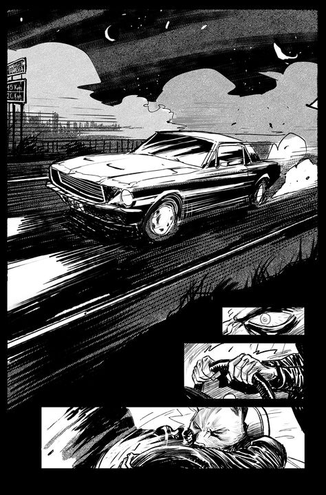 Dan Mora, Comic Pages, Comic Book Drawing, Bd Art, Comic Book Layout, Storyboard Illustration, Black And White Comics, Comic Book Art Style, Comic Layout