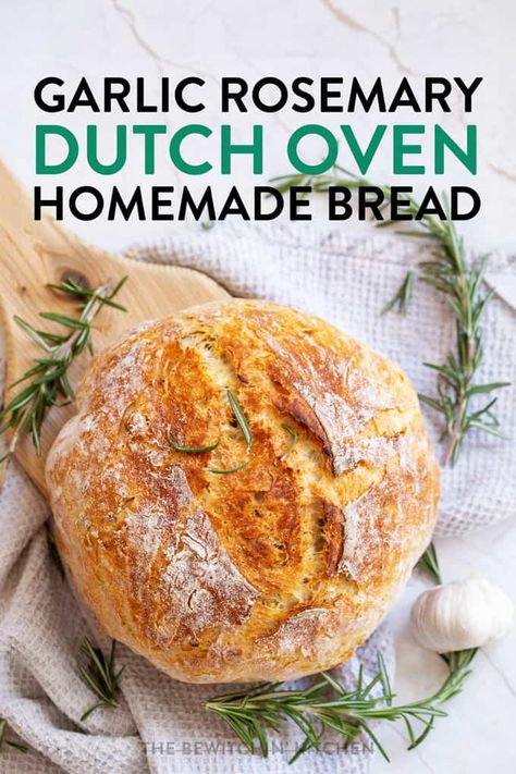 Dutch Oven Bread All Purpose Flour, Dutch Oven Flavored Bread, Dutch Oven Bread Recipes Rosemary Garlic, French Bread Dutch Oven, How To Make Bread In A Dutch Oven, Dutch Oven Loaf, Bread Cooked In Dutch Oven, Easy Artisan Bread Dutch Ovens, Baked Bread In Dutch Oven