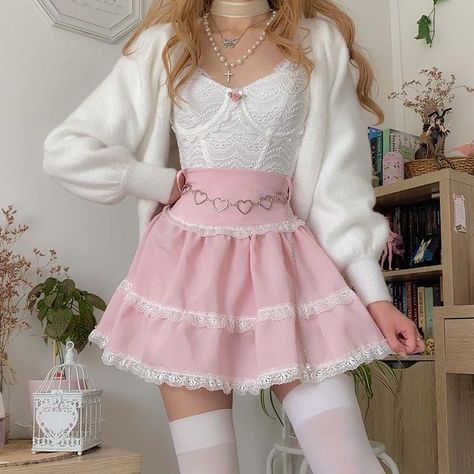 Softie Clothes, Softie Outfits, Soft Girl, Pink Dress, Pink, Clothes