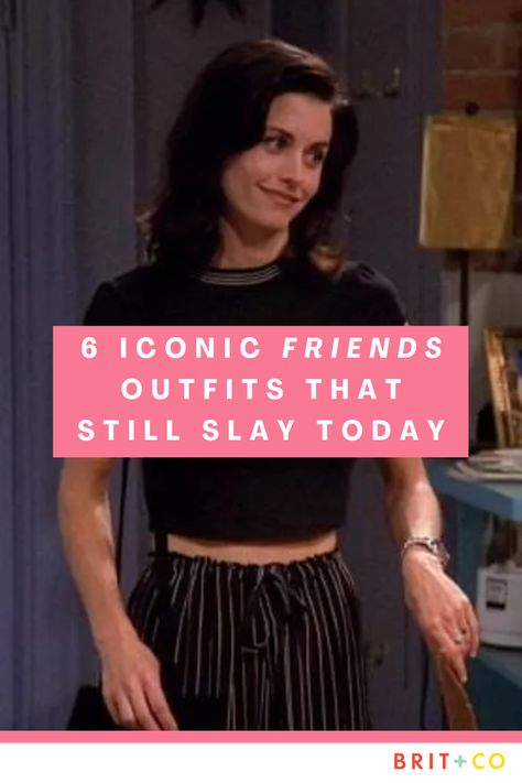 Best Outfits From Friends, Monica Geller Outfits Halloween, Friends Costumes Tv Show Monica, Rachel Monica Phoebe Halloween Costumes, Friends Party Outfit Ideas, Friends Experience Outfits, Monica Geller Dress Outfits, Phoebe Buffay Summer Outfits, Friends Theme Outfits