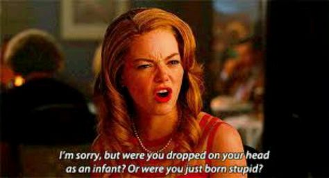 "Were you dropped on your head as an infant? Or were you born stupid?" The Help Movie, Help Movie, This Is Your Life, Movie Lines, Dirty Dancing, Tv Quotes, Stanley Kubrick, Film Serie, Pulp Fiction