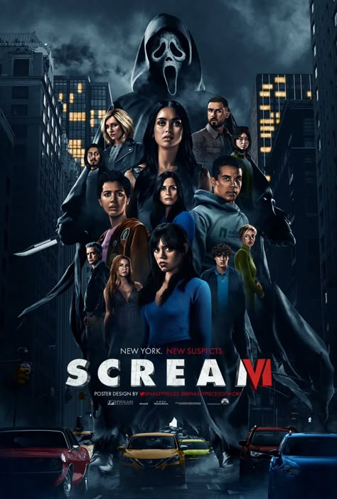 Scream Movie Poster, Scream Vi, Melissa Barrera, Scream 5, Scream Movies, Scream Cast, Scream Franchise, Scream Ghostface, Scream 3