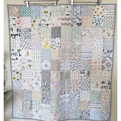 Library Quilts, Neutral Colored Quilt, Good Rainy Day, Low Volume Quilt, Neutral Quilt, Modern Quilt Blocks, Baby Patchwork Quilt, Make A Quilt, Scrappy Quilt Patterns