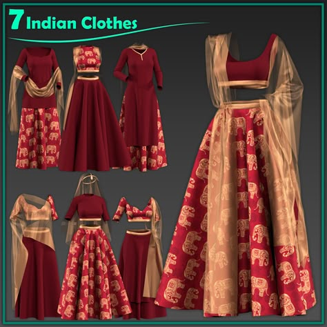 7 Indian clothes, Sahar khazeni on ArtStation at https://www.artstation.com/artwork/LRoWEl Sims 4 Cc Desi, Sims 4 Cc Cultural Clothes, Sims 4 Doctor Scrubs Cc, Sims 4 Cc Sari, Indian Sims 4, Sims 4 Saree Cc, Sims 4 Cc Indian Clothes, Sims 4 Cultural Cc, Sims 4 Indian Cc