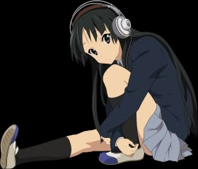 K On Pfp, K-on! Mio, K-on Icons, K On Icons, Mio Akiyama, K On, Transparent Image, No Background, Music Guitar