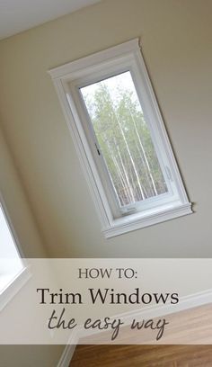 Craftsman Window Trim, Craftsman Window, Interior Window Trim, Trim Ideas, Window Casing, Interior Windows, Trim Work, Door Trim, Door Trims