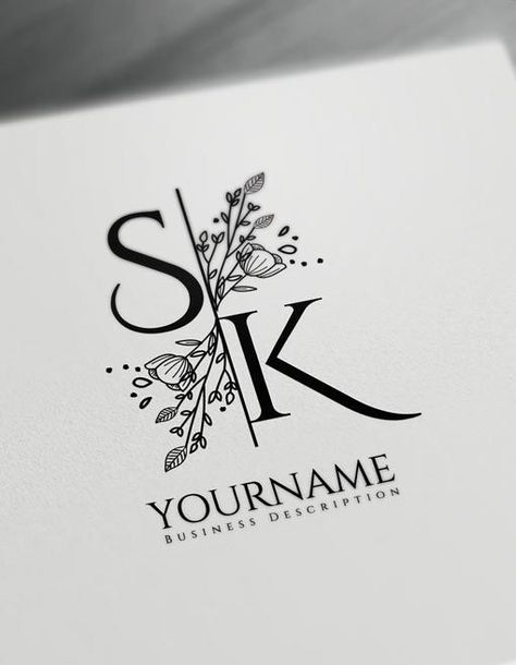 Cool Logo Ideas, Infographic Design Trends, Monogram Logo Letters, Desain Merek, Letter Logos, Monogram Maker, Logo Monogramme, The Letter K, Zestaw Ikon