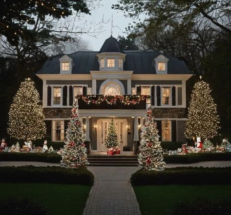 Christmas Homes, Christmas House Lights, Christmas Dreaming, Dream Life House, Christmas Feeling, Christmas Inspo, Christmas Memory, Dream House Interior, Merry Little Christmas