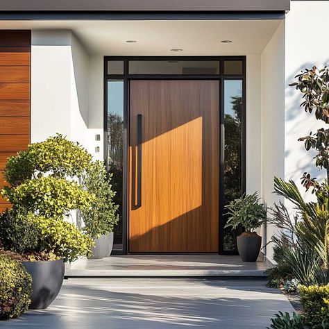 Mid-Century Modern Latest Designs of Main Doors for Retro Flair • 333+ Inspiring Lifestyle Ideas Mcm Front Door, Mid Century Modern Door, Modern White Bedroom, Main Doors, Inspiring Lifestyle, Modern Doors, Main Door Design, Lifestyle Ideas, Modern Door