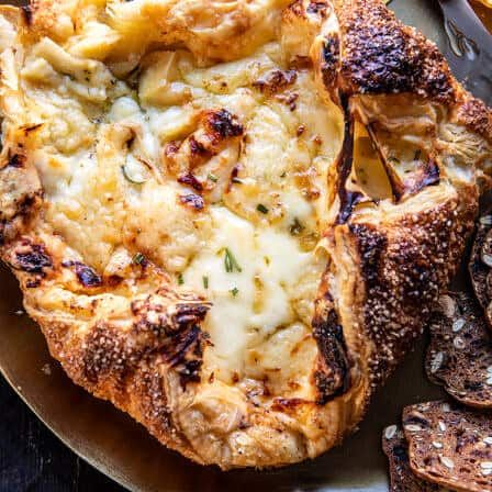 Baked Gruyère in Pastry with Rosemary and Garlic - Half Baked Harvest Friendsgiving Appetizers, Fall Appetizers Easy, Tieghan Gerard, Half Baked Harvest Recipes, Friendsgiving Food, Holiday Appetizers Recipes, Fall Appetizers, Elegant Appetizers, Harvest Recipes