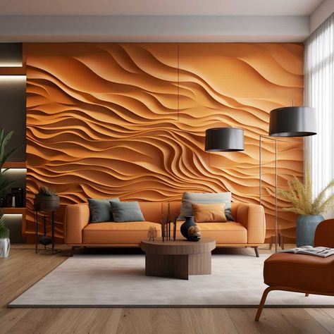 10+ Creative 3D Wall Panel Design Inspirations for Your Home • 333+ Images • [ArtFacade] 3d Wall Panels Living Room, 3d Wall Panels Interior Design, 3d Mdf 3d Wall Panels, 3d Panel Wall Ideas, 3d Mural Art Ideas, 3d Panel Design, Sofa Back Wall Design, 3d Wall Panel Design, Conceptual Furniture