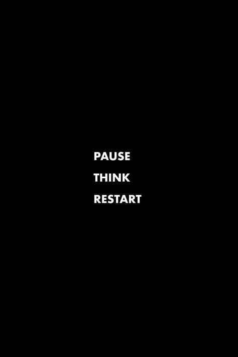 Restarting My Life Quotes, Restart Life Quotes, Restart Wallpaper, Pause Aesthetic, Restarting Your Life, Pause Quotes, Restart Quotes, Restart Life, Restart Your Life