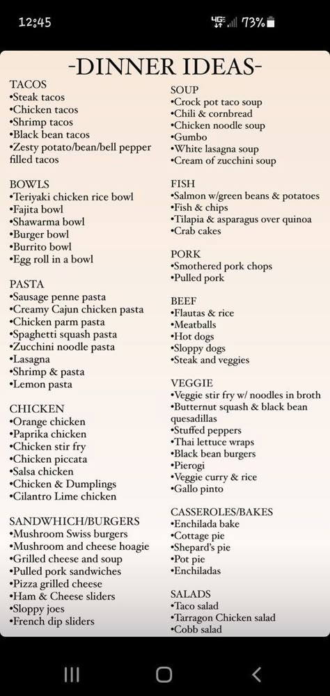 Dinner List Ideas Menu Planning, Meal List Ideas Menu Planning, Meal Planning Menus, Family Meal Planning, Easy Healthy Meal Prep, Menu Planning, Healthy Meal Prep, Yummy In My Tummy, Meals For The Week