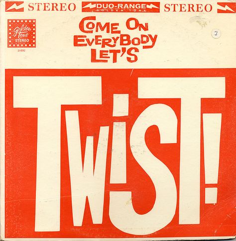 The Twist was THE dance in 1962. This year, Chubby Checker’s 1961 recording of "The Twist" returned to the Billboard charts as the #1 song for the year. "The Twist" was so popular that many other artists recorded songs about the dance, with seven other twist songs becoming hits in 1962! Giggle Water, 1970s Aesthetic, Illustration Design Graphique, Art Department, Typography Inspiration, Modern Graphic Design, The Good Old Days, 로고 디자인, Design Graphique