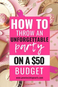 Diy Sweet 16 Party Decorations, Housewarming Party On A Budget, Birthday Low Budget Party Ideas, Birthday Budget Ideas, Low Key Sweet 16 Party Ideas, Retirement Party On A Budget, How To Plan A Surprise Party, Homemade Decorations Birthday, Shopping Birthday Party Ideas