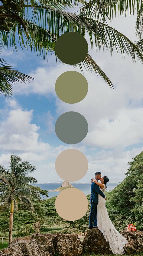 FTG's Wedding Color Palette Collection — For The Good Weddings and Events Tropical Colour Palette, Hawaii Color Palette, Tropical Wedding Color Palette, Beach Wedding Color Palette, Beach Wedding Colors Schemes, Destination Wedding Colors, Beach Color Palettes, Wedding Boards, Wedding Color Pallet