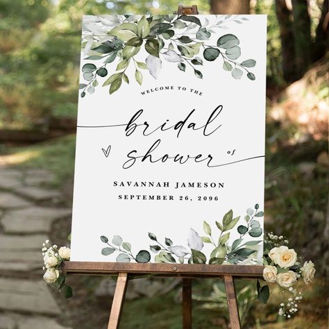 Bridal Shower Sign, Welcome Sign Template, Bridal Shower Decor, Bridal Shower Welcome Sign, Shower Welcome Sign, Bridal Shower Signs, Shower Supplies, Baby Shower Welcome Sign, Shower Sign