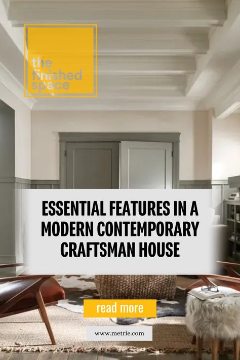 Craftsman Interior Design Style, Modern Craftsman House Interior Design, Craftsmen Style Interior Modern, Craftsman Home Style, How To Decorate A Craftsman Style Home, 1930s Craftsman Style Homes, Decorating A Craftsman Style Home, Craftsman Cottage Living Room, Modern Mission Style Decorating