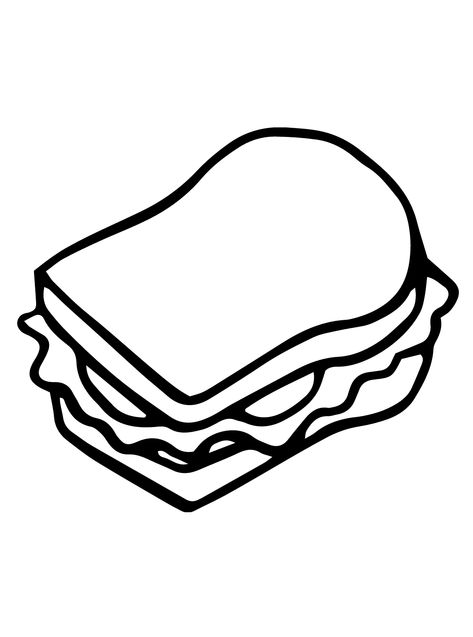 Sandwich - Lol Coloring Pages Lol Coloring Pages, Lol Coloring, Blessing Bags, Project Board, Coloring Page, Lettuce, Sandwiches, Coloring Pages, Tattoos