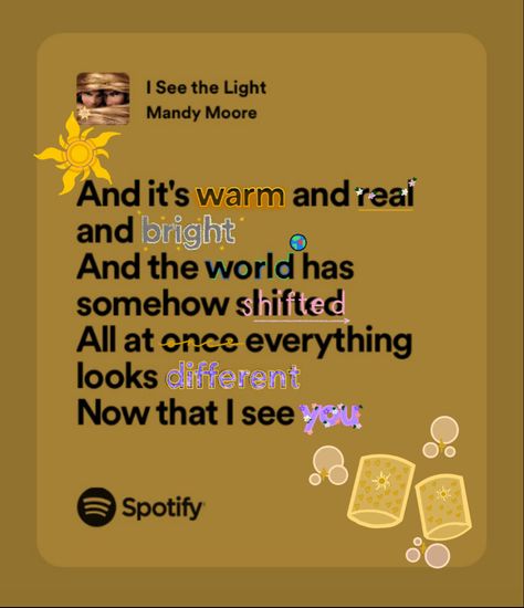 song lyrics tangled Cute Tangled Quotes, Tangled Song Lyrics, Quotes From Tangled, I See The Light Lyrics, Tangled Sayings, Rapunzel Quotes, Rapunzel Song Lyrics, Tangled Song, I See The Light Tangled