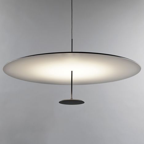 British architecture firm Foster + Partners has created a minimal pendant lamp from two metal discs for Italian lighting manufacturer Lumina. Disc Pendant Light, Illusion Sculpture, Foster Partners, Deco Luminaire, Italian Lighting, Luminaire Design, Lighting Inspiration, Contemporary Lighting, Light Fittings