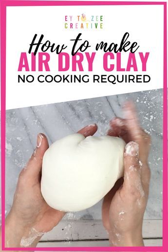 Make Air Dry Clay, Homemade Clay Recipe, Clay Recipe, Christmas Decor Ideas Outdoor, Homemade Clay, Diy Air Dry Clay, Air Dry Clay Projects, Astuces Diy, How To Make Clay