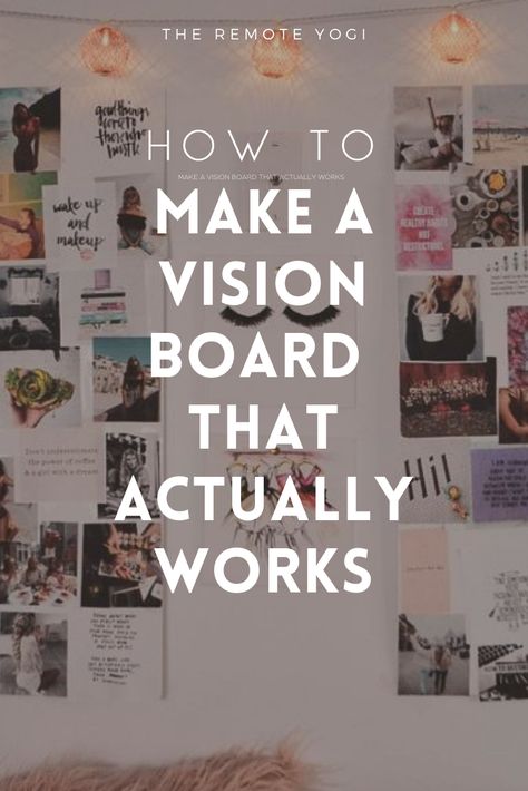 I'm sharing how you can create a vision board, one that ACTUALLY WORKS! Best Vision Boards, Why Vision Boards Work, Vision Board For Manifesting, Effective Vision Board, Visual Boards Ideas, Vision Board For Dream Home, Vision Board For Beginners, Vision Board Placement, New Board Create A