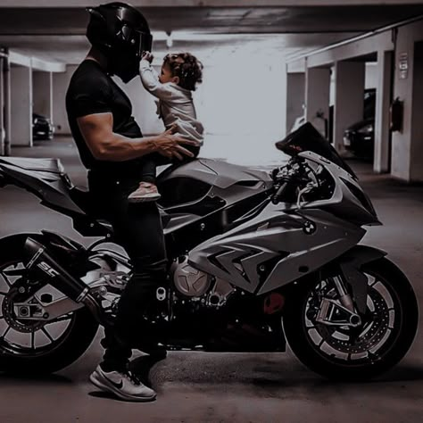 A Man, Garage, Bike