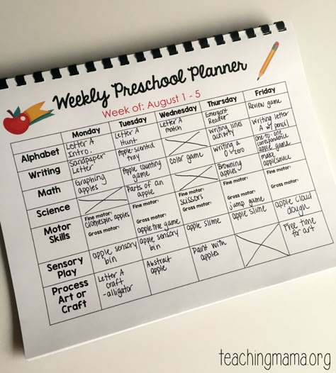 Printable Preschool Planner - On Sale Now! - Teaching Mama Preschool Planner, Daycare Lesson Plans, Daycare Curriculum, Planning School, Preschool Prep, Homeschool Preschool Curriculum, Preschool Schedule, Homeschool Preschool Activities, Preschool Planning