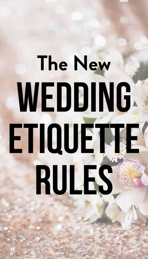 Find out the new rules of wedding etiquette on SHEfinds.com.   #weddings #weddingtips #weddingideas #weddingadvice #weddingplanning #weddingaccessories #winterweddings  #bride #groom #bridalhairstyles #bridalhair #bridalgowns #weddingdresses Planner Business, Wedding Etiquette, Wedding Advice, Planning Tips, Look In The Mirror, Wedding Planning Tips, Wedding Board, Fun Ideas, Plan Your Wedding