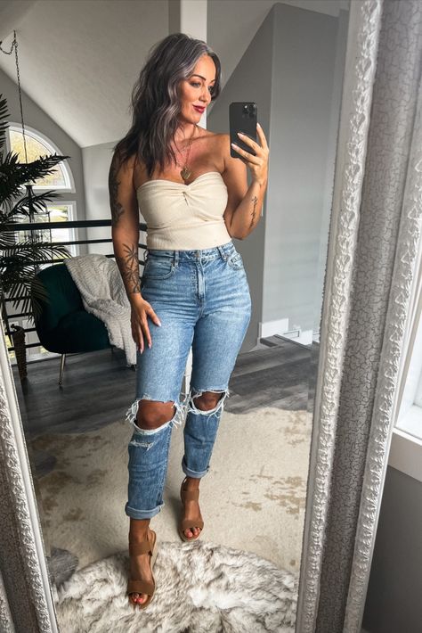 Shop details in the LTK App Dressy Casual Mom Outfits, Drinks Date Outfit Summer, Casual Bride Outfit Jeans, Summer Date Night Outfit Dressy, Summer Dressy Casual Outfits, Summer Going Out Outfit Night Casual, Date Night Summer Outfits, Zoo Date Outfit, Spring Night Out Outfit