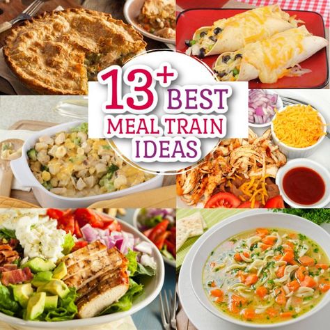 Meals For A Sick Friend Dinners, Best Dinners To Take To Neighbors, Carry In Meals Ideas, Gift Dinner Ideas, Meal Train Meal Ideas Families, Sick Neighbor Meal, Meal Train Ideas Surgery, Easy Meals To Deliver To Friends, Best Meals To Take To A Family