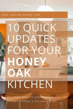 Oak Kitchen Cabinets Wall Color, Updating Oak Cabinets, Honey Oak Kitchen, Decorating Above Kitchen Cabinets Ideas, Modern Oak Kitchen, Honey Oak Trim, Diy Kitchen Cabinets Makeover, Outdated Kitchen, Decorating Above Kitchen Cabinets