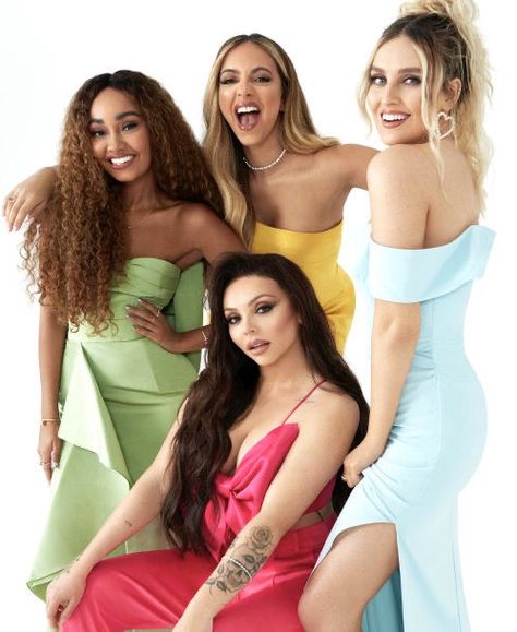 Little Mix Outfits, Litte Mix, Cosmopolitan Magazine, Jesy Nelson, Colors For Skin Tone, Perrie Edwards, Blue Outfit, Little Mix, Girl Bands