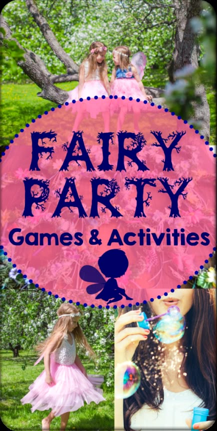 Fairies And Elves Birthday Party, Fairy Magic Birthday Party, Woodland Fairy Birthday Party Activities, Fairy Theme Birthday Party Activities, Kitty Fairy Birthday Party, Outdoor Fairy Party Decorations, Fairy Birthday Party Games Activities, Fairy Party On A Budget, Coed Fairy Birthday Party