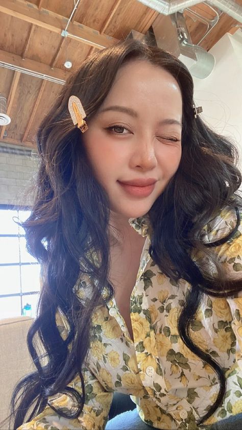 Michelle Phan, M Sorry, Heart Eyes, Makeup Ideas, Hair Inspo, Pearl Earrings, My Saves, Photographer, Makeup