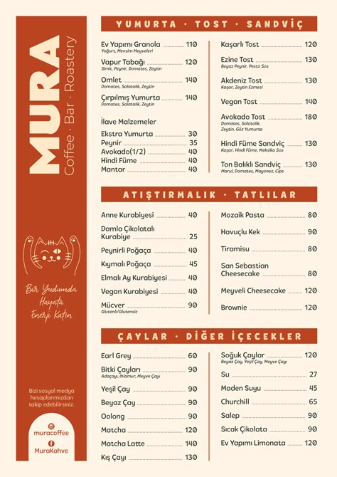 Cafe Menu Interior, Indesign Menu Design, Healthy Restaurant Menu Design, Simple Restaurant Menu Design, 1 Page Menu Design, Coffee Menu Graphic Design, Bar Food Menu Design, Coffee Menu Design Ideas Layout, Breakfast Graphic Design