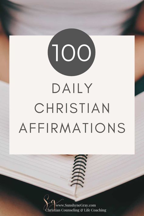 Daily Christian affirmations are a way tear down lies and cling to Biblical truth. Practicing affirmations is a great way to renew your mind! #positiveaffirmations #emotionalwellness #takethoughtscaptive #bible #scripture #biblicalaffirmations #truth Daily Christian Declarations, Biblical Daily Affirmations, Christian Daily Reminders, Christian Daily Affirmations, Christian Positive Affirmations, Christian Affirmations Scriptures, Biblical Affirmations Scriptures, Truth Affirmations, Daily Christian Affirmations