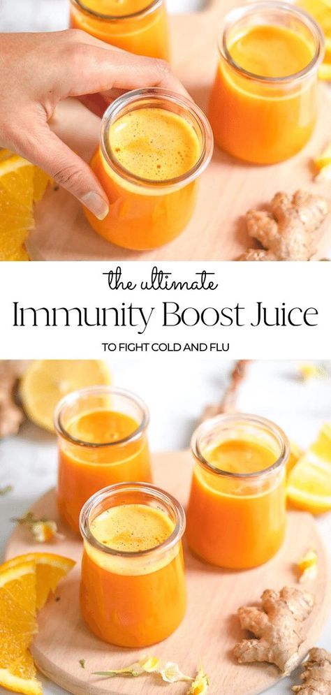 BEST Immunity Boost Juice to fight cold & flu | Two Spoons Easy Recipes Immunity Juice, Booster Juice, Boost Juice, Immunity Boost, Immune Boosting Foods, Baking Powder Uses, Juicy Juice, Juicer Recipes, Healthy Juice Recipes