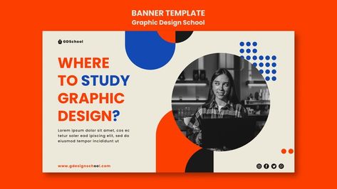 Horizontal banner template for graphic d... | Free Psd #Freepik #freepsd #banner Horizontal Posters Design, Poster Horizontal Design, Horizontal Banner Design Layout, Horizontal Graphic Design, Horizontal Poster Design Layout, Graphic Design Banner Ideas, Event Banner Design Inspiration, Banner Ads Design Inspiration, Webinar Design Inspiration