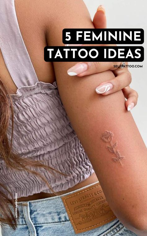 Delicate Tattoo Placement For Women, Dainty Tattoos Locations, Arm Tattoos For Women Dainty, Personal Tattoos For Women, Best Place For Flower Tattoo, Fashion Tattoo Ideas Classy, Areas For Small Tattoos For Women, Mini Feminine Tattoos, Best Place For A Tattoo Woman