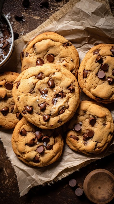 Comfort Food Pictures, Fresh Baked Cookies Aesthetic, Cookie Wallpaper Aesthetic, Aesthetic Desserts Photography, Cookies Aesthetics, Backing Aesthetic, Chocolate Chip Cookies Aesthetic, Baking Cookies Aesthetic, Baked Goods Aesthetic