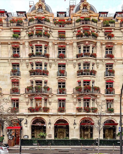 Hotel Plaza Athenee, Paris Paris Facade, Hotel Plaza Athenee Paris, Hotel Plaza Athenee, Plaza Athenee Paris, Parisian Hotel, Paris In Autumn, Plaza Athenee, French Aesthetic, Life Planning